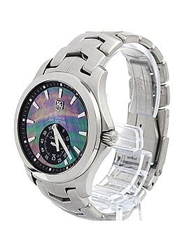 TAG Heuer TAG HEUER Link Limited Edition Black MOP Steel Watch WJF211K Polished (view 2)