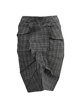 Isabel Marant Isabel Marant Étoile Noora Prince of Wales-Checked Skirt in Grey Cotton (view 1)