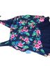 Lands' End Floral Blue Pink One Piece Swimsuit Size 24 - photo 2