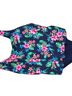 Lands' End Floral Blue Pink One Piece Swimsuit Size 24 - photo 1