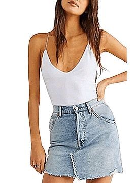 We the Free Brea Denim Skirt (view 1)