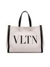 Valentino 100% Canvas Brown Medium Canvas Rockstud VLTN Tote One size - photo 1