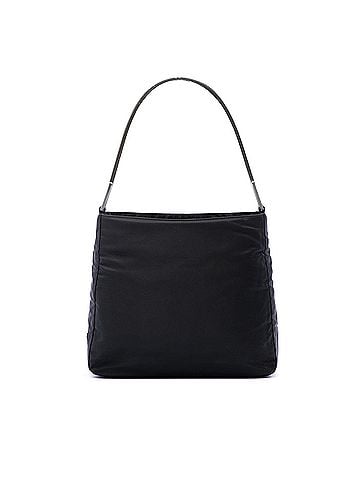 Prada Tessuto Metal Handle Bag (view 1)