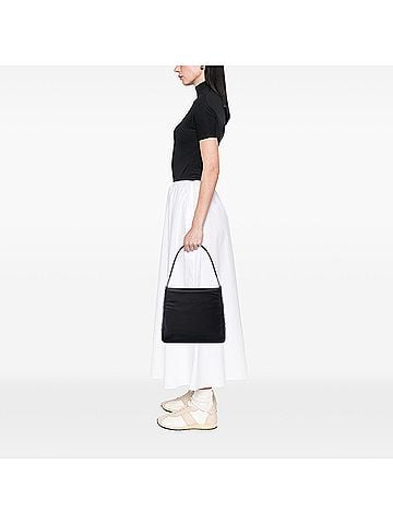 Prada Tessuto Metal Handle Bag (view 2)