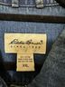 Eddie Bauer 100% Cotton Solid Blue Denim Vest Size XXL - photo 3