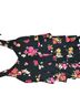 Lands' End Floral Multi Color One Piece Swimsuit Size 24 - photo 1