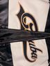 Cubanas 100% Faux Leather Black White Leather Jacket Size S - photo 6