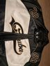 Cubanas 100% Faux Leather Black White Leather Jacket Size S - photo 5