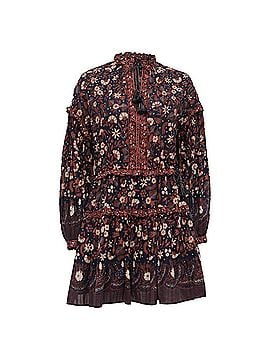Ulla Johnson Ulla Johnson Marigold Tasseled Floral-Print Mini Dress in Multicolor Cotton (view 1)