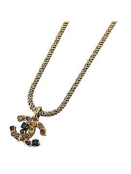 Chanel Chanel Coco Mark Necklace GP Gold Women's (view 1)