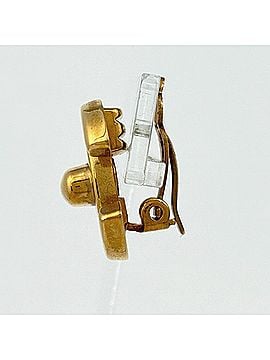 Chanel Chanel Coco Mark Turnlock Earrings, GP Gold, Women's (view 2)