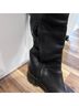 Cole Haan 100% Leather Black Boots Size 8 - photo 5