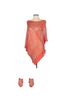 VERTIGO 100% Polyester Orange Kimono Size L - photo 1