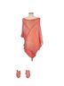 VERTIGO 100% Polyester Orange Kimono Size L - photo 2