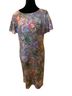 JM Studio Floral Multi Color Cocktail Dress Size 8 - photo 1