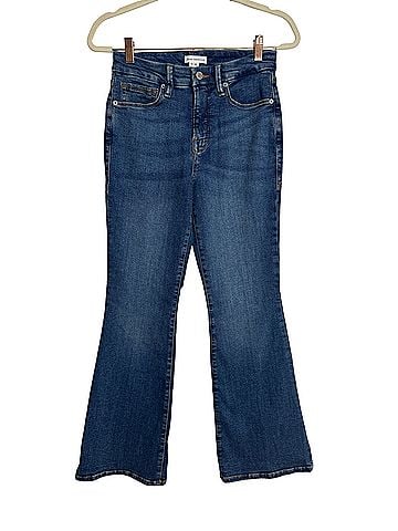 Good American Good Petite Flare Jeans (view 1)