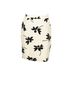 J.Crew 100% Cotton Floral White Black Denim Skirt Size 14 - photo 1