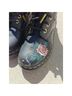 Dr. Martens Floral Black Pink Boots Size 5 - photo 5