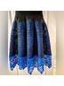 Maje Black Blue Cocktail Dress Size 2X - photo 8