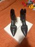 Calvin Klein 100% Leather Black Heels Size 8 1/2 - photo 3