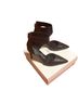 Calvin Klein 100% Leather Black Heels Size 8 1/2 - photo 1