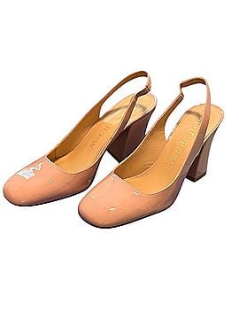 Stuart Weitzman Block Heel Slingbacks Heels (view 1)
