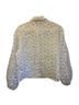 Forever 21 Floral White Yellow Long Sleeve Blouse Size XL - photo 2