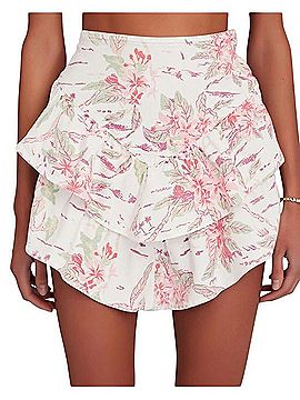 Mother The Ruffle Mini Casual Skirt (view 1)