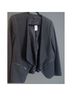 Reitmans 72% Viscose 23% Nylon 5% Elastane 100% Polyester Solid Gray Blazer Size 12 - photo 13