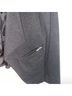 Reitmans 72% Viscose 23% Nylon 5% Elastane 100% Polyester Solid Gray Blazer Size 12 - photo 5