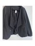 Reitmans 72% Viscose 23% Nylon 5% Elastane 100% Polyester Solid Gray Blazer Size 12 - photo 6