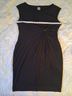 Anne Klein Solid Black Cocktail Dress Size 14 - photo 4