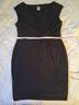 Anne Klein Solid Black Cocktail Dress Size 14 - photo 5