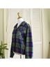 Pendleton 100% Wool Plaid Green Purple Jacket Size M - photo 5