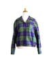 Pendleton 100% Wool Plaid Green Purple Jacket Size M - photo 1