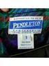 Pendleton 100% Wool Plaid Green Purple Jacket Size M - photo 3