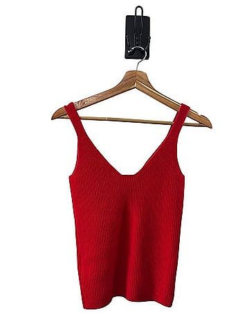 J.Crew Cashmere Ribbed Sweater Tank Cashmere Pullover Sweater (view 2)