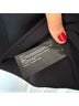 Theory 100% Polyester Black Blouse Size L - photo 4
