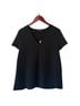 Theory 100% Polyester Black Blouse Size L - photo 1