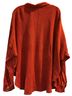 Free People 100% Cotton Solid Red Jacket Size S - photo 5