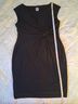 Anne Klein Solid Black Cocktail Dress Size 14 - photo 6