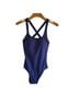 Quince Solid Blue One Piece Swimsuit Size XS - photo 1