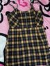 No Boundaries Plaid Black Yellow Active Dress Size XL - photo 5