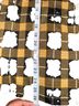 No Boundaries Plaid Black Yellow Active Dress Size XL - photo 2