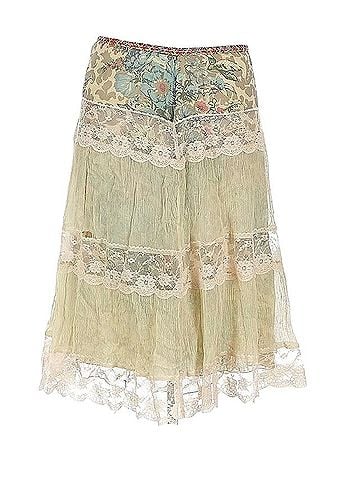 Free People Silk Skirt (view 1)