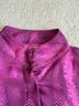 St. John 100% Polyester Print Pink Long Sleeve Blouse Size 8 - photo 7