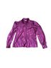 St. John 100% Polyester Print Pink Long Sleeve Blouse Size 8 - photo 1