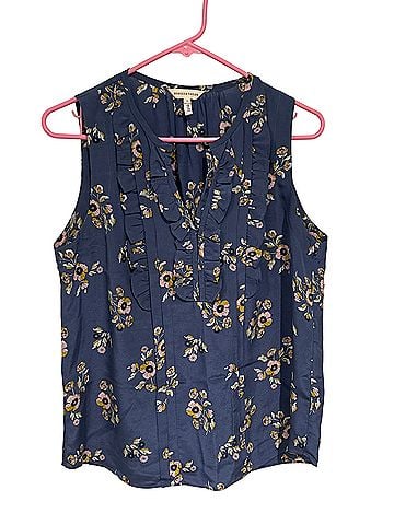 Rebecca Taylor Kelsie Sleeveless Button-Down Shirt (view 1)