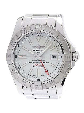 Breitling BREITLING Avenger ll GMT Steel Automatic Mens Watch A32390 Polished (view 1)