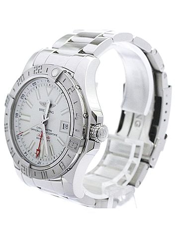 Breitling BREITLING Avenger ll GMT Steel Automatic Mens Watch A32390 Polished (view 2)